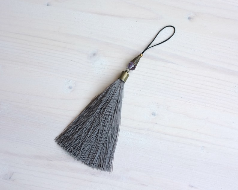 Silk tassels Blue tassel Black tassel Exclusive home decor Etsy