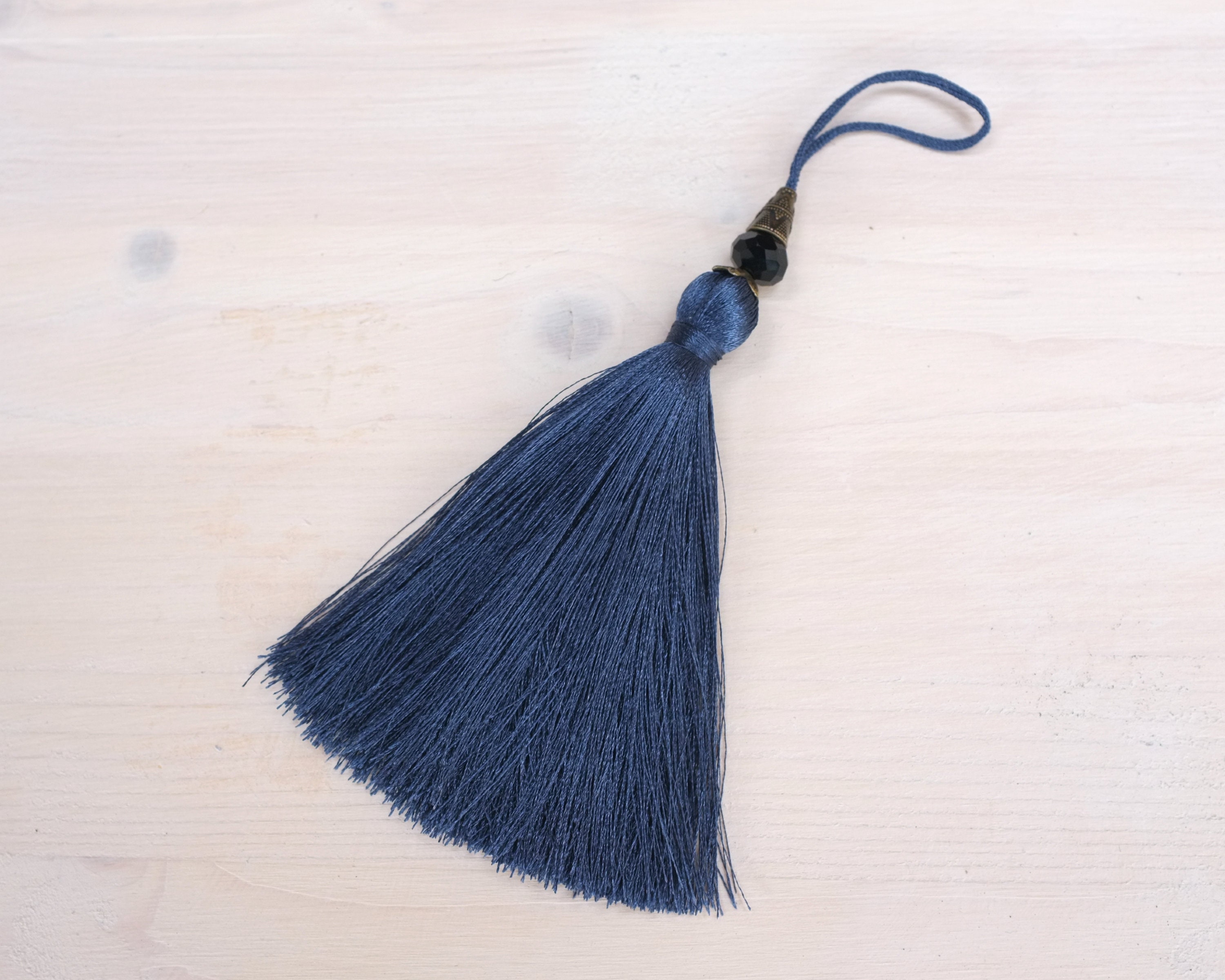 Door Tassel Blue Tassel Blue Home Decor Blue Silk Tassel Etsy UK