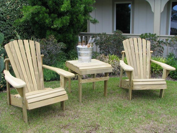 Weathercraft Adirondack Pressure Treated Wood For Adirondack