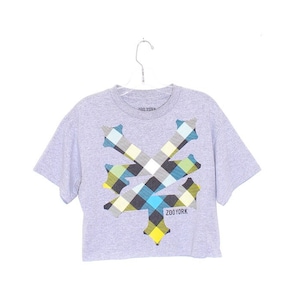 90s Y2k SKATER SHIRT Zoo York skateboarding tshirt graphic tee crop top custom cropped reworked t-shirt skater gurl
