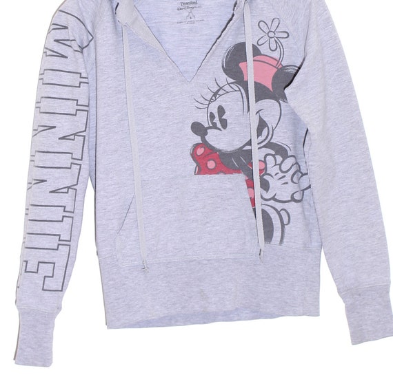 Disney MINNIE MOUSE hoodie vintage 90s top shirt … - image 5