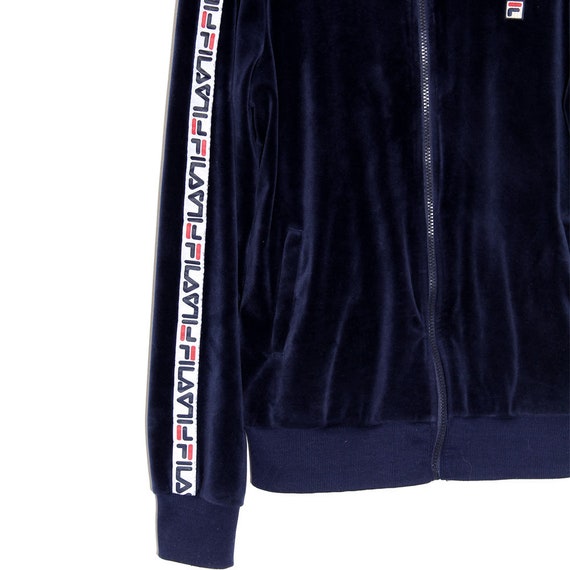 vintage FILA TRACKSUIT jacket VALOUR track suit j… - image 5