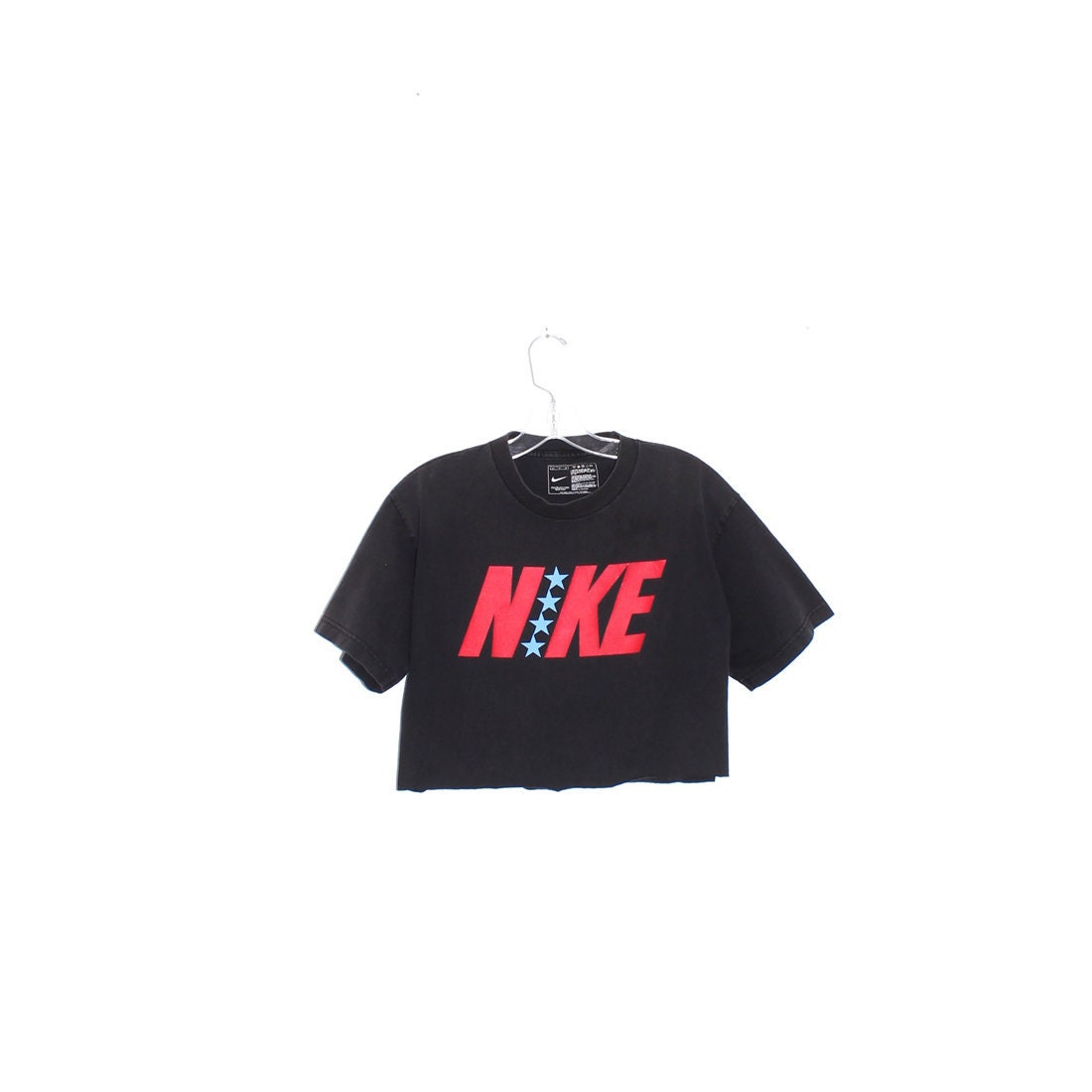 90s NIKE CROP TOP Stars Graphic Just Do 