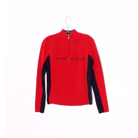 red tommy sweatshirt