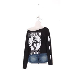 Long Sleeve Grunge Y2k Tops - Etsy