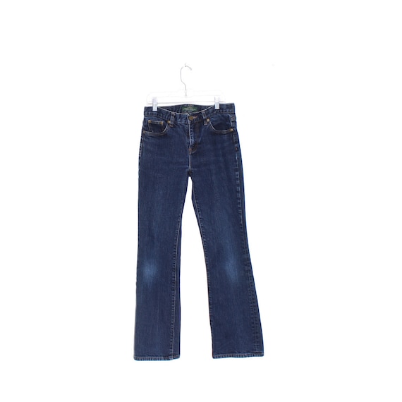 RALPH LAUREN JEANS Dark Wash Denim Vintage Ralph Lauren Bootcut