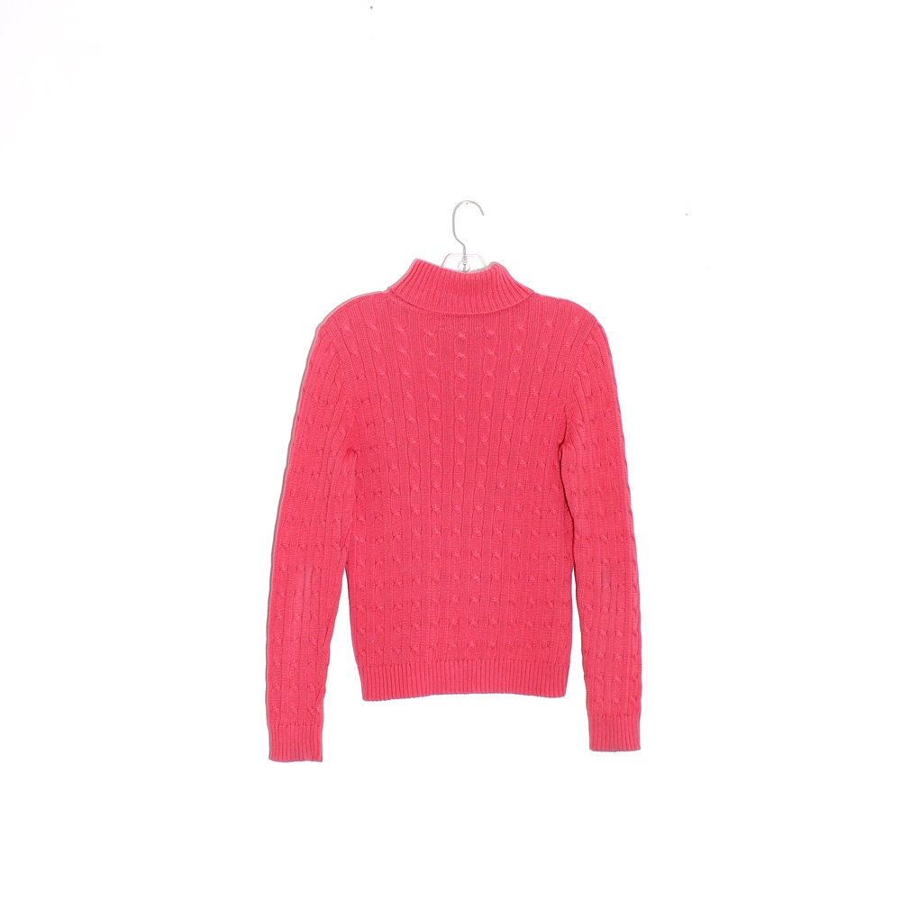 Soft Cable Knit Sweater TURTLENECK 