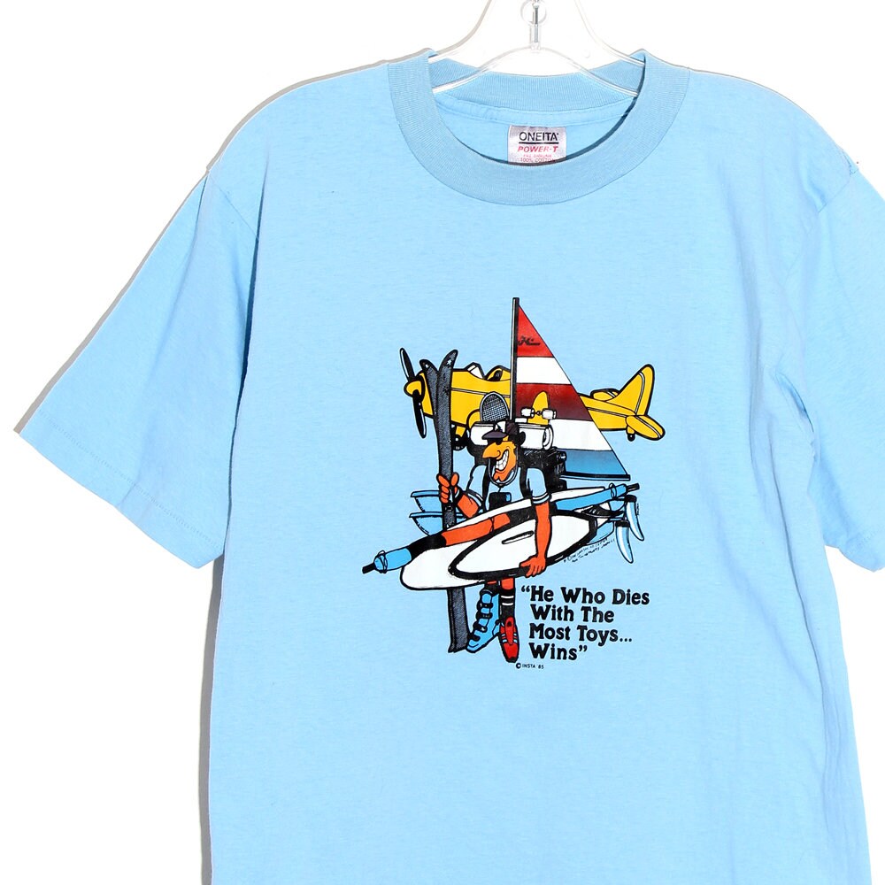 Vintage 70s 80s TSHIRT T Shirt Paper 