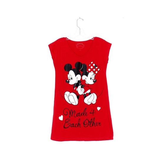 Mickey Minnie Mouse Shirt Tshirt Tee In Love Graphic Gem
