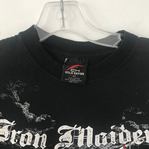vintage IRON MAIDEN Shirt band shirt tour shirt g… - image 4