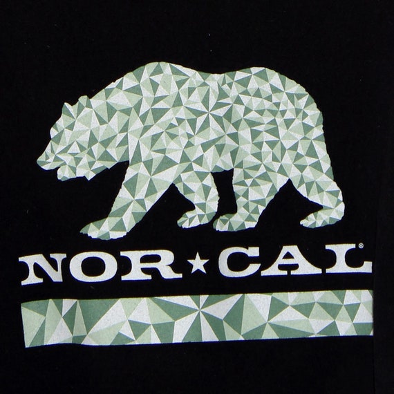 NOR CAL shirt California BEAR graphic tee crop to… - image 3