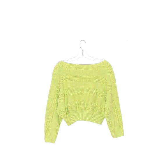 beautiful KNIT SWEATER crop top cropped sweater r… - image 4