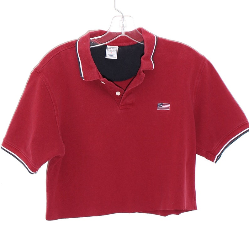 old navy crop tee