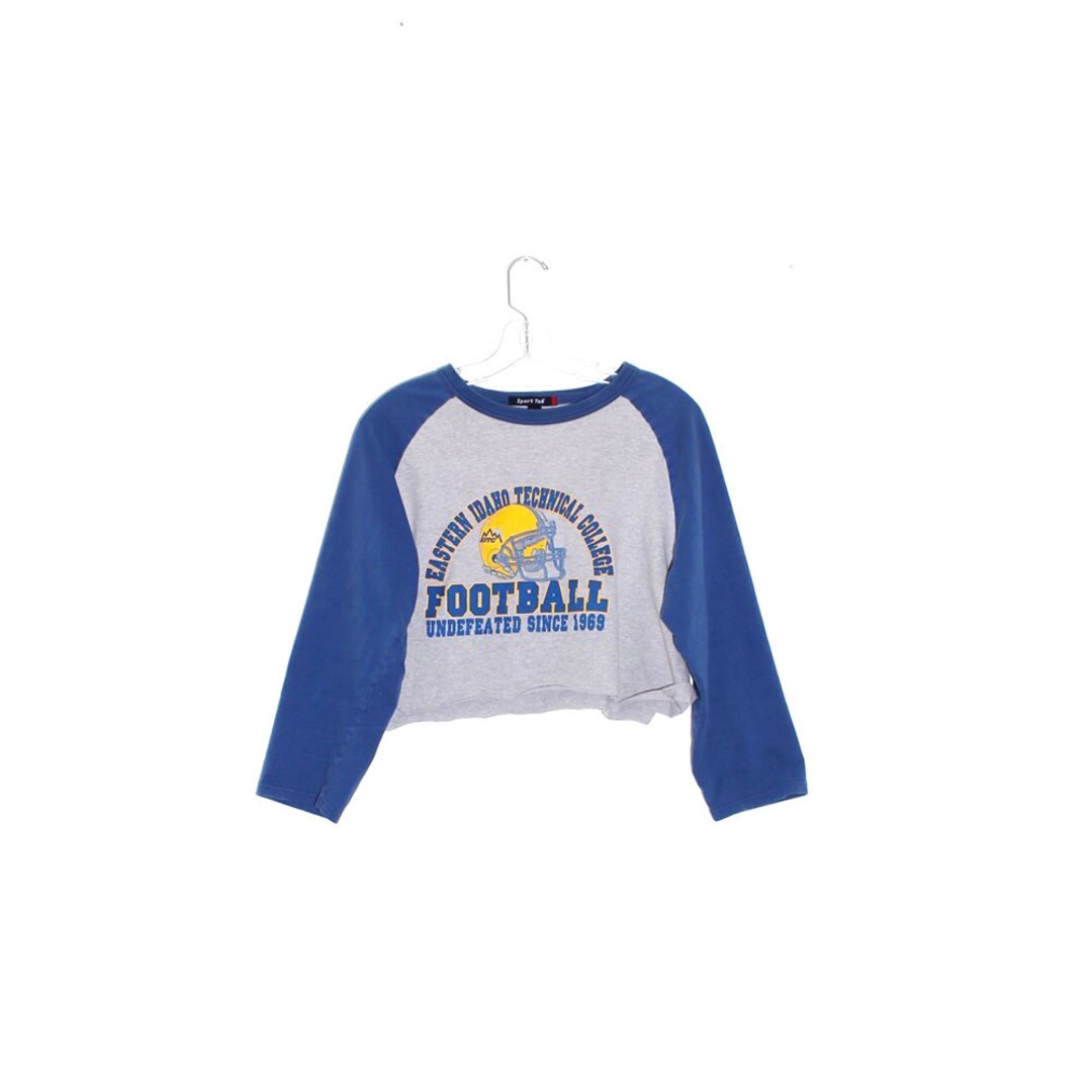 FOOTBALL CROP TOP Shirt Cropped Shirt Crop Top Football Jersey Etsy