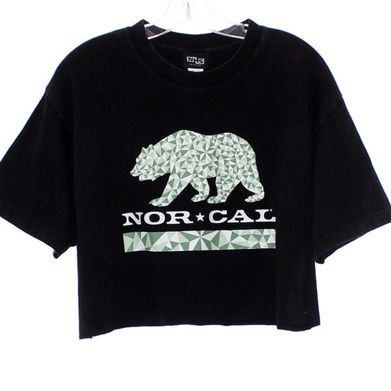 NOR CAL shirt California BEAR graphic tee crop to… - image 2