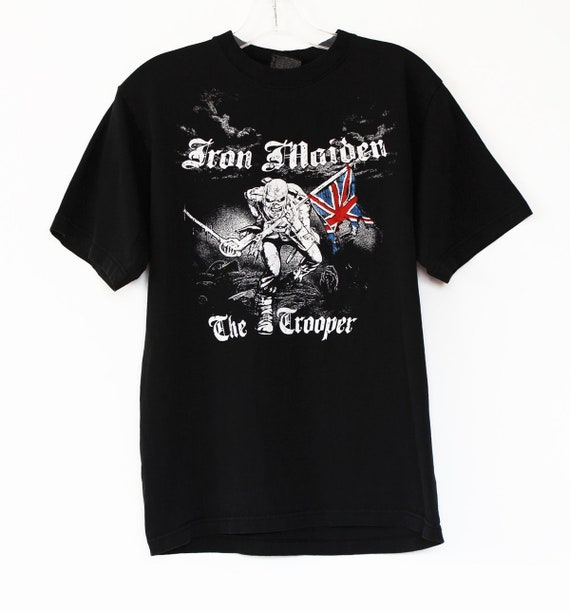 vintage IRON MAIDEN Shirt band shirt tour shirt g… - image 2