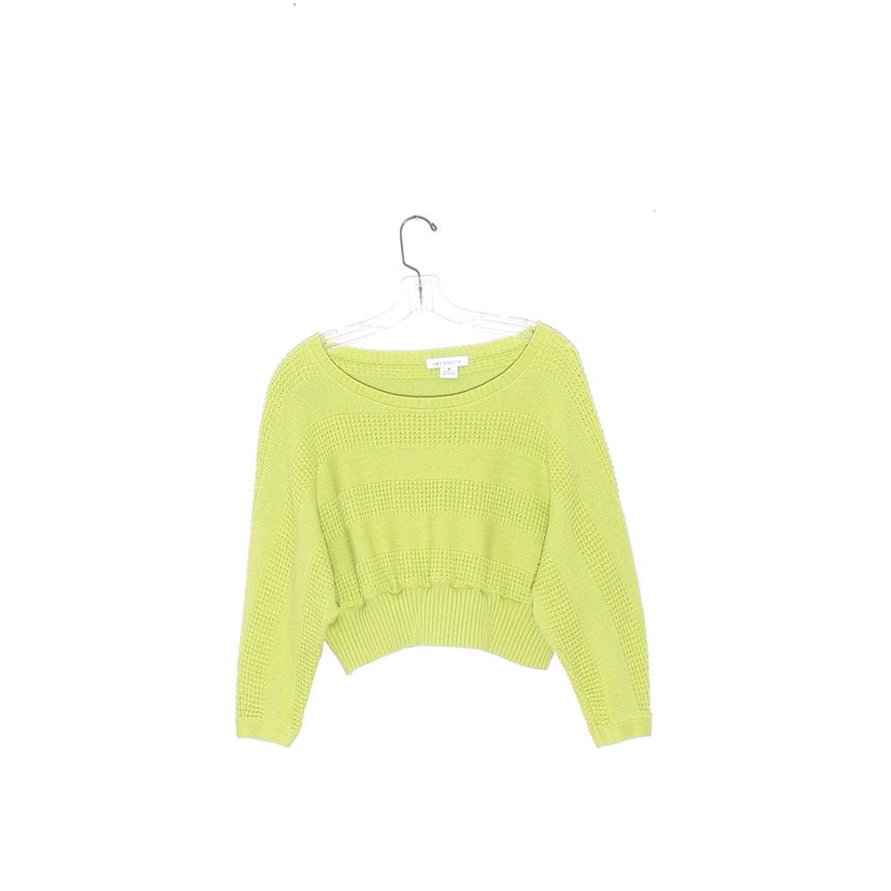 Neon yellow 2025 cropped jumper