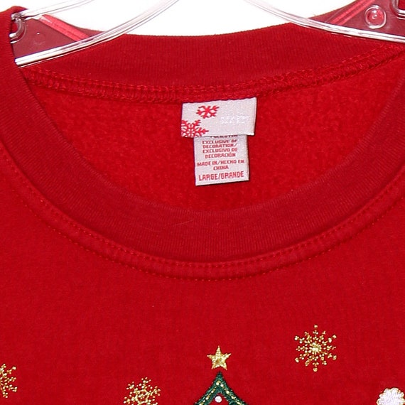 CHRISTMAS SWEATSHIRT vintage christmas sweatshirt… - image 5