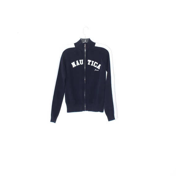 nautica navy blue sweater