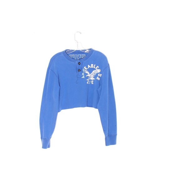 american eagle cropped sweatshirt