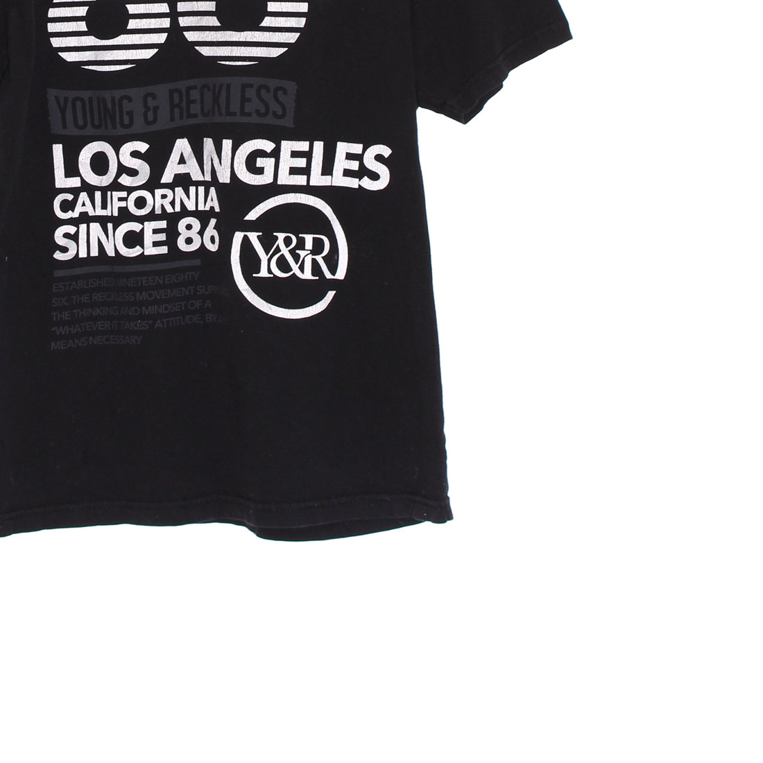 vintage black graphic tee