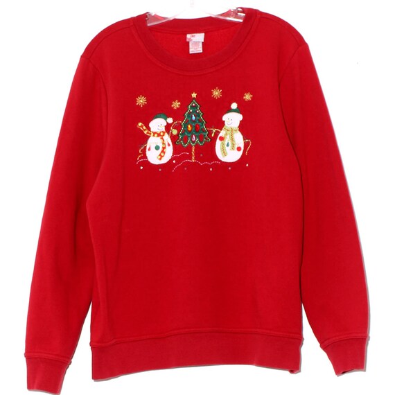 CHRISTMAS SWEATSHIRT vintage christmas sweatshirt… - image 2