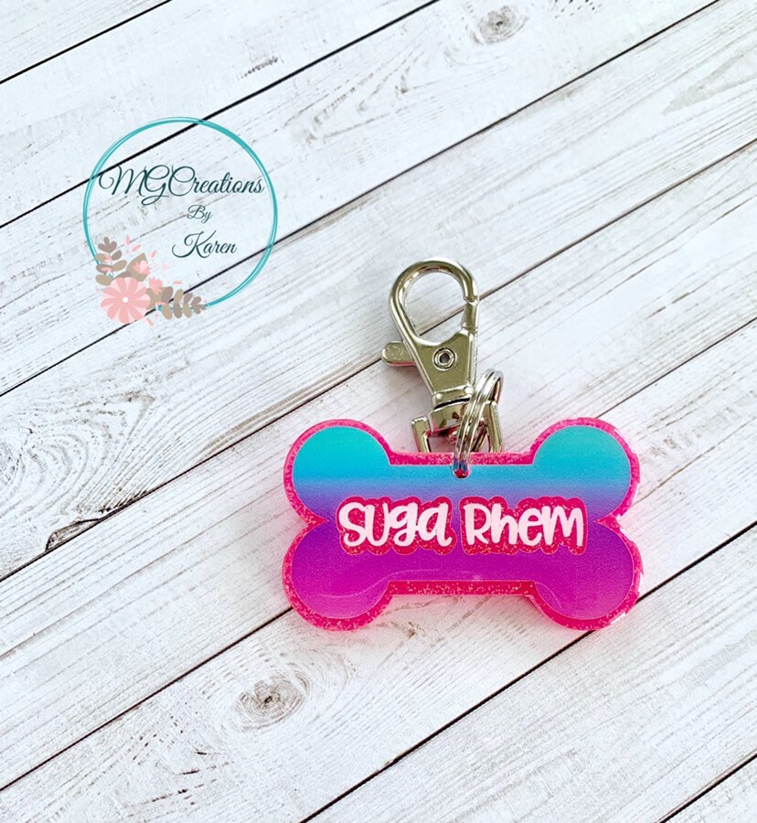 Dog Tag Dog Collar Tag Collar Tag Pet Tag Pet ID Tag Dog Etsy