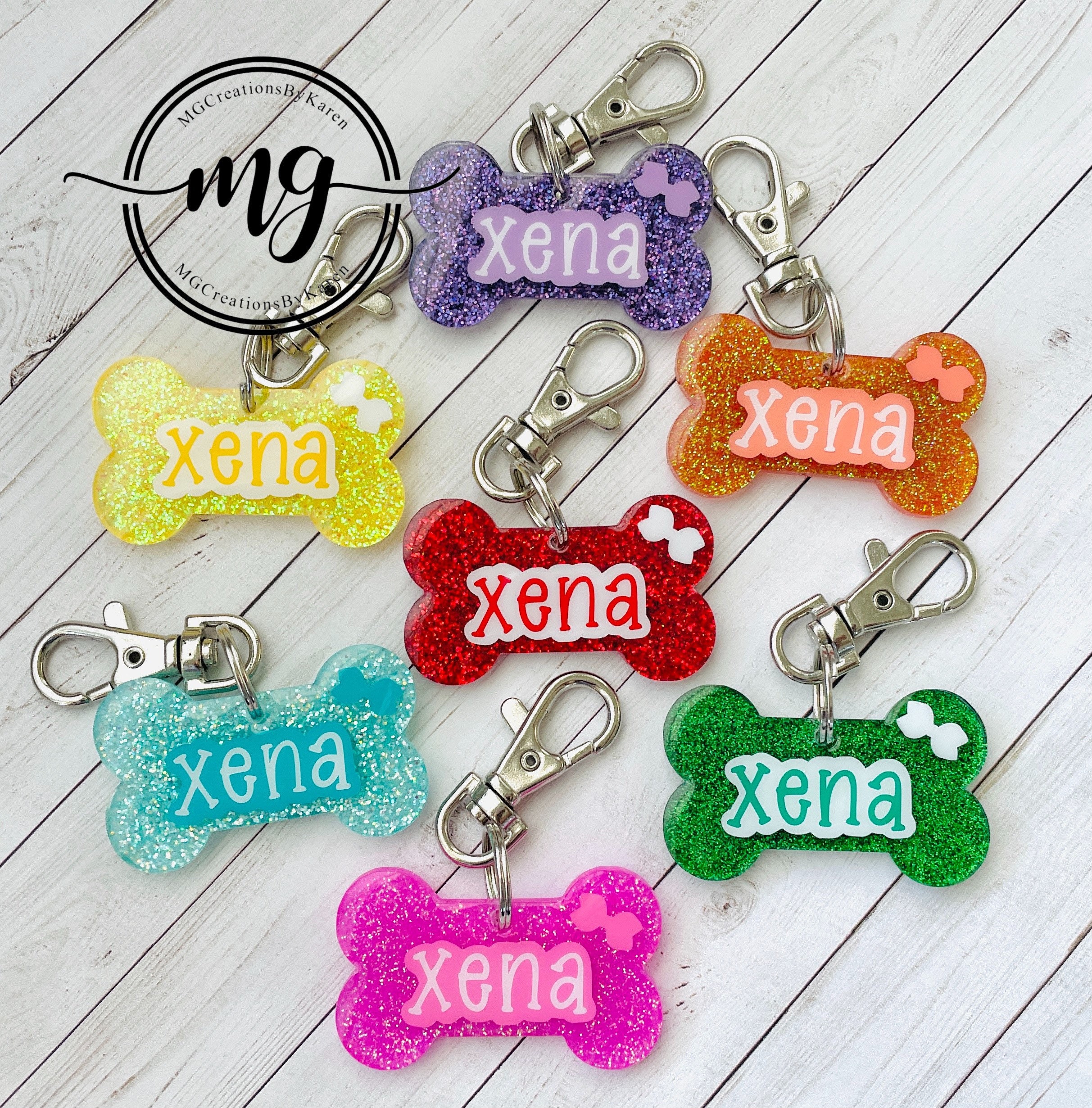 Dog Tag Dog Collar Tag Collar Tag Pet Tag Pet ID Tag Dog Etsy