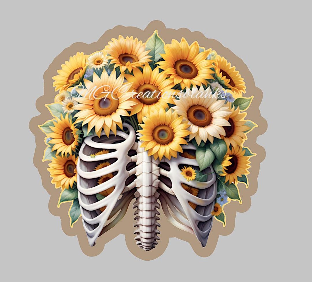 Rib Cage Clear Acrylic Blanks for Badge Reels & Vinyl Decal, Acrylic ...