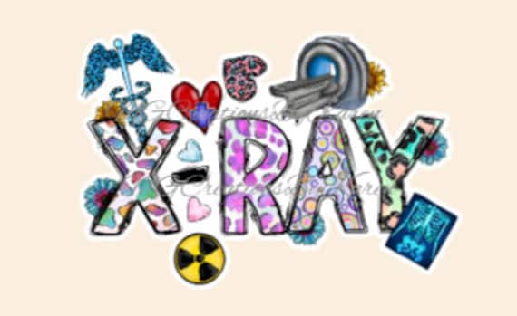 2 Xrays Acrylic Blanks for Badge Reels & Vinyl Decal, Acrylic Blank, Decal,  Vinyl Decal, Cast Acrylic, Reel, Nurse Badge Reel, X-rays Reel 