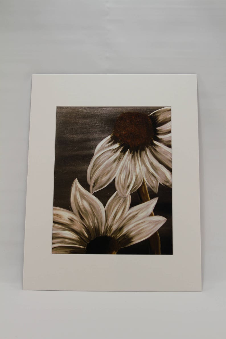 Daisy Wall Print Daisy Art Print Flower Wall Art Flower Etsy