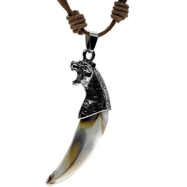 Wolf Tooth Necklace Adjustable