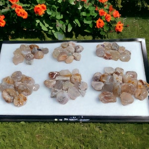 Tumbled Flower Agate - 3oz
