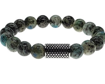 10mm Natural Jasper Bracelet, Bracelets for Women, Bracelets for Men, Gemstone