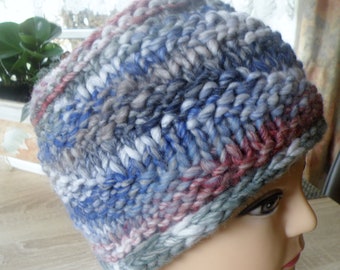 Headband for women and girls hand-knitted - " Magical Winter World "