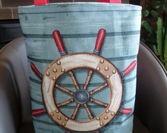 Shopper Bag XXL / Beach bag in maritime style / customizable / Holiday bag / Yoga bag / Shopping bag / Bag / Fabric bag