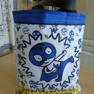 Kindertasche  / Tragetasche / Stoffbeutel / wasserabweisende Webware / bunt / Schwimmbad /Kindergarten / Schule / Wechselwäsche