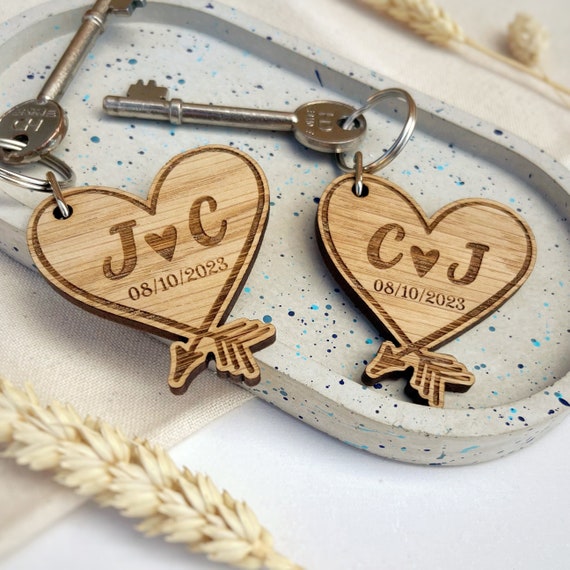 Regalos San Valentin hombre: Personaliza pulseras llaveros para tu pareja