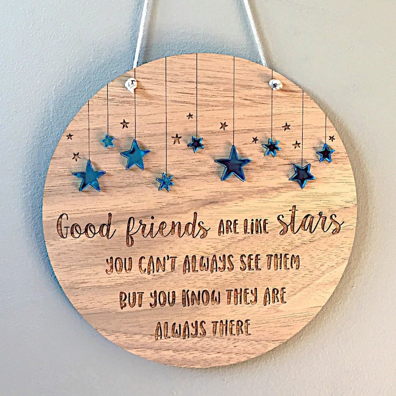 good-friends-are-like-stars-plaque-best-friend-gift-best-etsy-uk