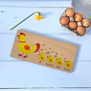 Mother Hen Wall Hanging, Personalised Gift for Mom, Farmhouse Gift, Children's gift to mom, Birthday gift for Mum image 5