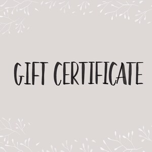 Gift Certificate for Heartoons Portrait