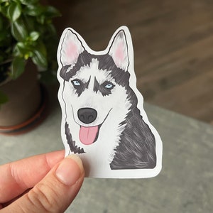 Pet Portrait Sticker-custom portrait-custom family portrait illustration-Drawn from photo custom portrait-couple portrait