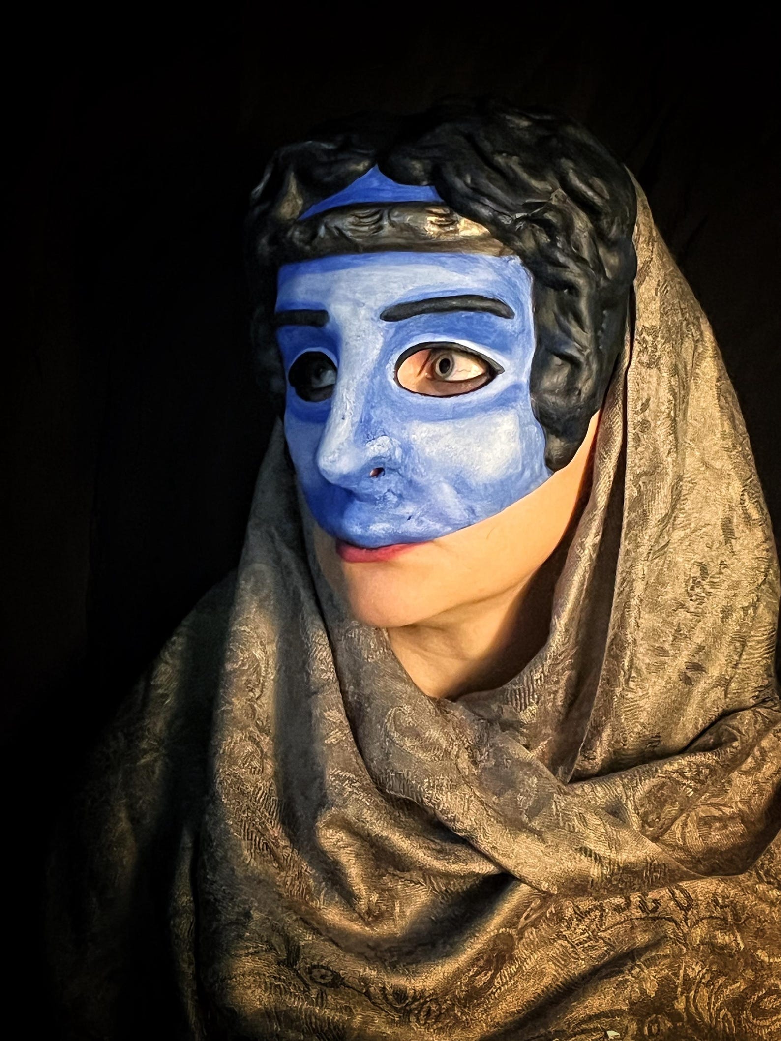 Queen Esther Purim Spiel Mask: Persian-inspired Masquerade Costume for ...