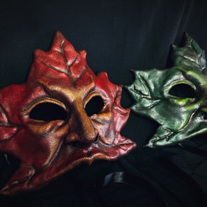 Summer Green Man mask. image 7