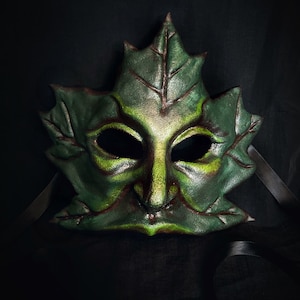 Summer Green Man mask. image 5