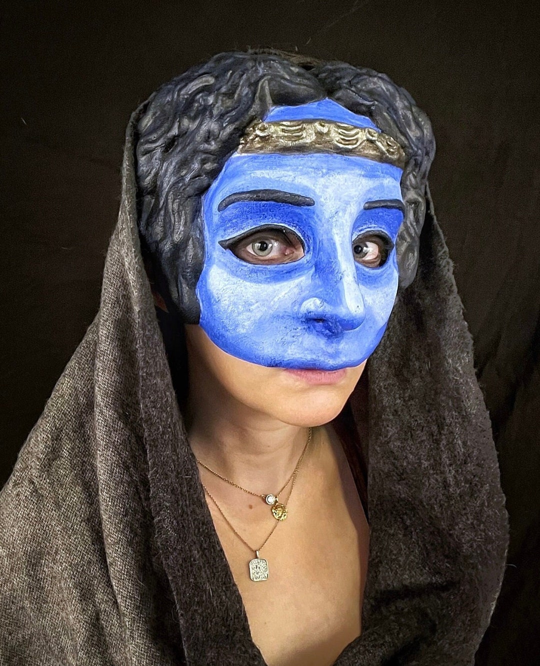 Queen Esther Purim Spiel Mask: Persian-inspired Masquerade Costume for ...