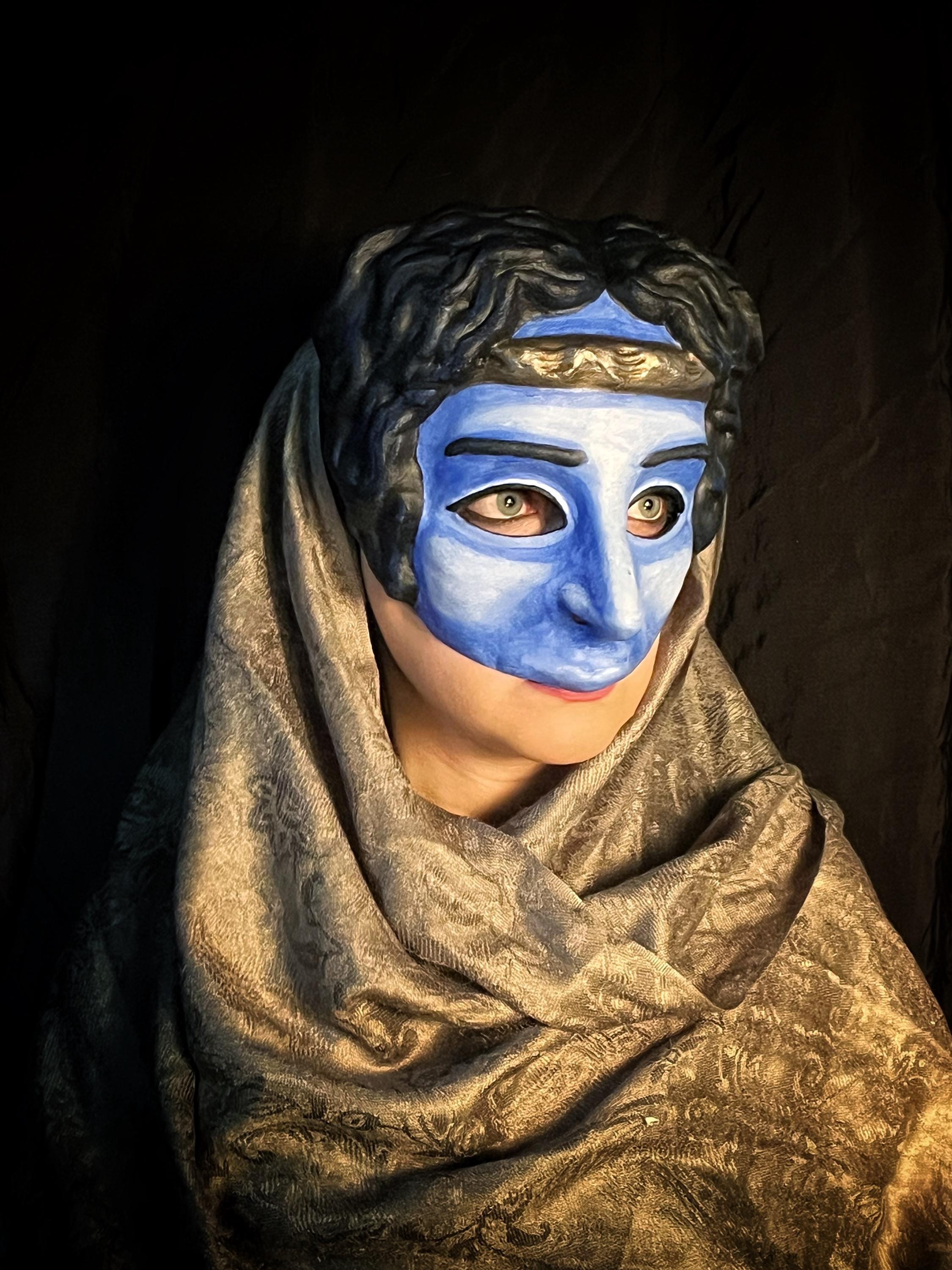Queen Esther Purim Spiel Mask: Persian-inspired Masquerade Costume for ...