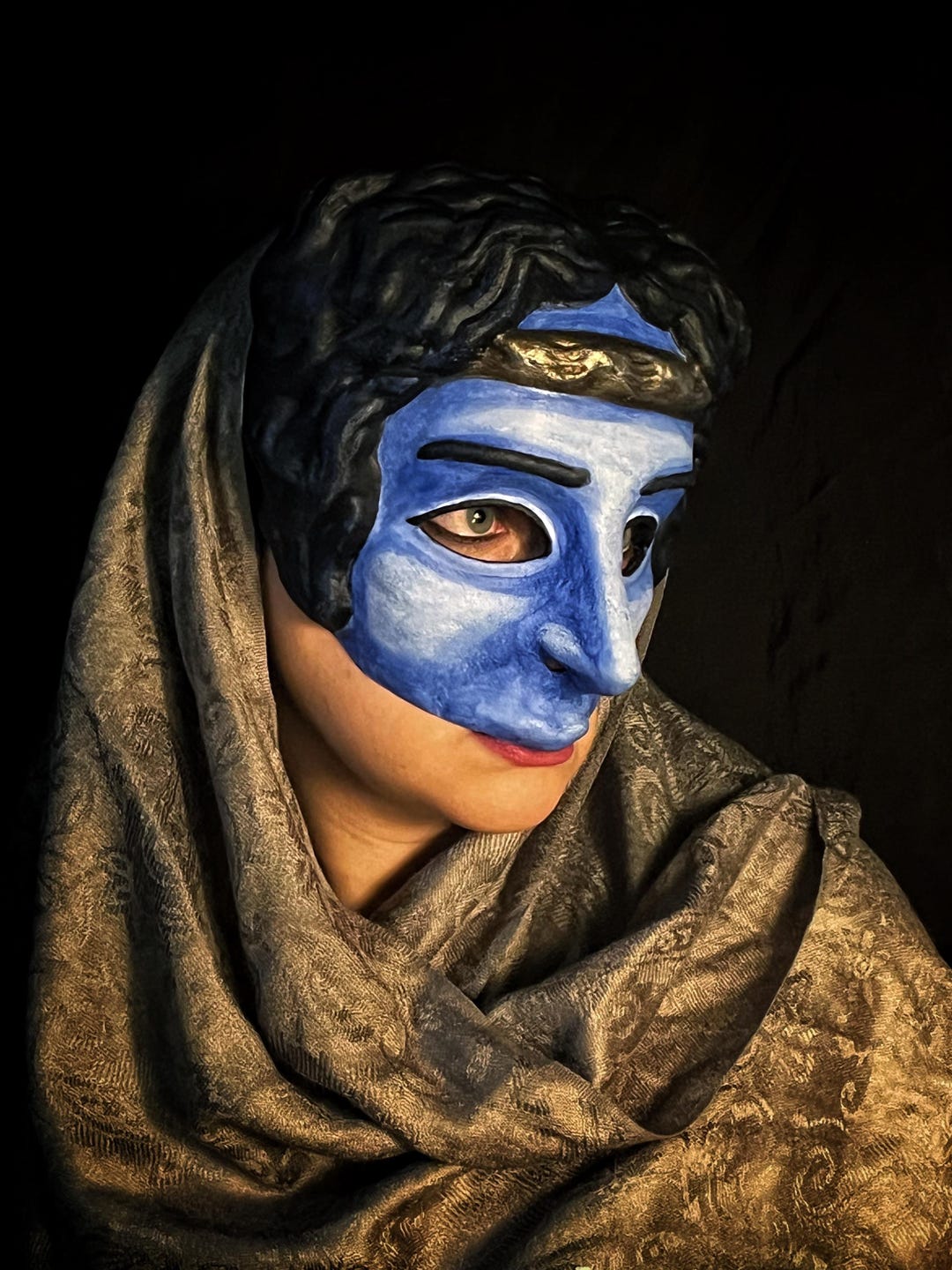 Queen Esther Purim Spiel Mask: Persian-inspired Masquerade Costume for ...