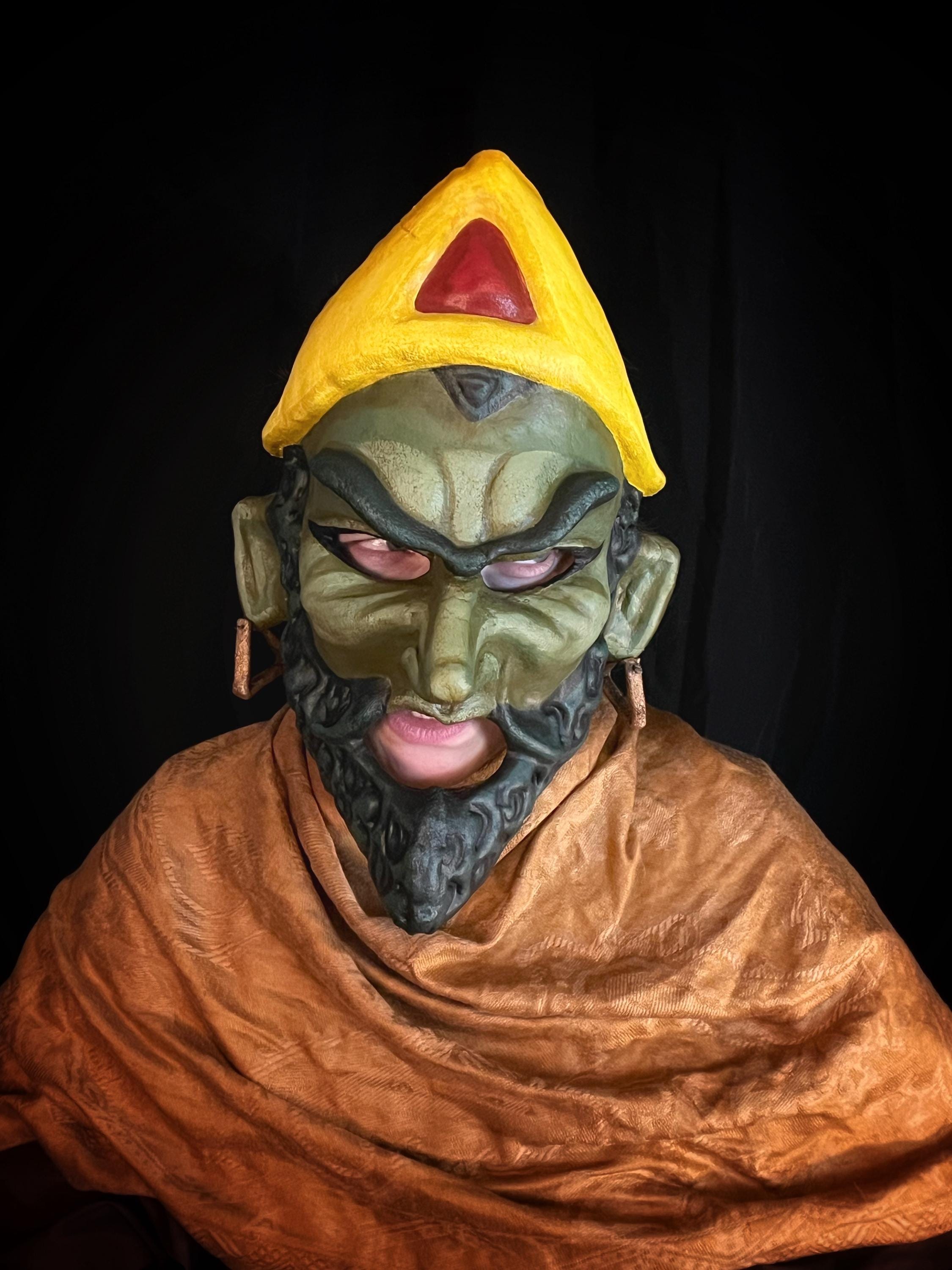 Haman Purim Spiel Mask: Persian-inspired Costume for Jewish Holiday ...