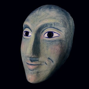 Jill&#39;s Mask - Handgefertigte, Folklore-inspirierte Theatralische Gesichtsmaske für Kostüm, Performance und Cosplay